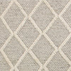 Gray Geo Trail Rug - 3 x 5