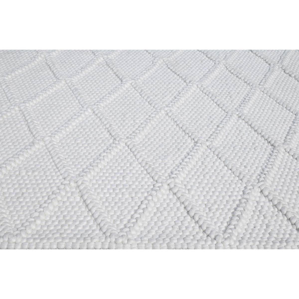 White Rhombus Rug Collection