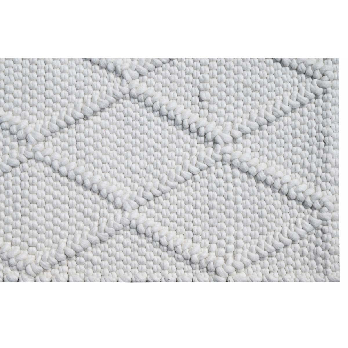 White Rhombus Rug Collection