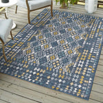 Blue Diamond Indoor/Outdoor Rug - 7 x 9