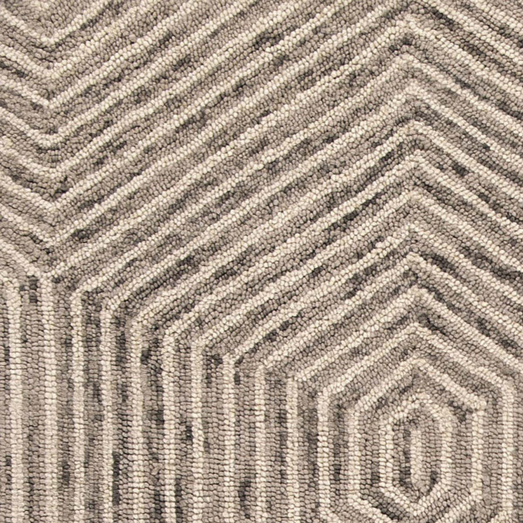 Hexagon Blur Rug - 8 x 10
