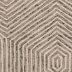 Hexagon Blur Rug - 8 x 10