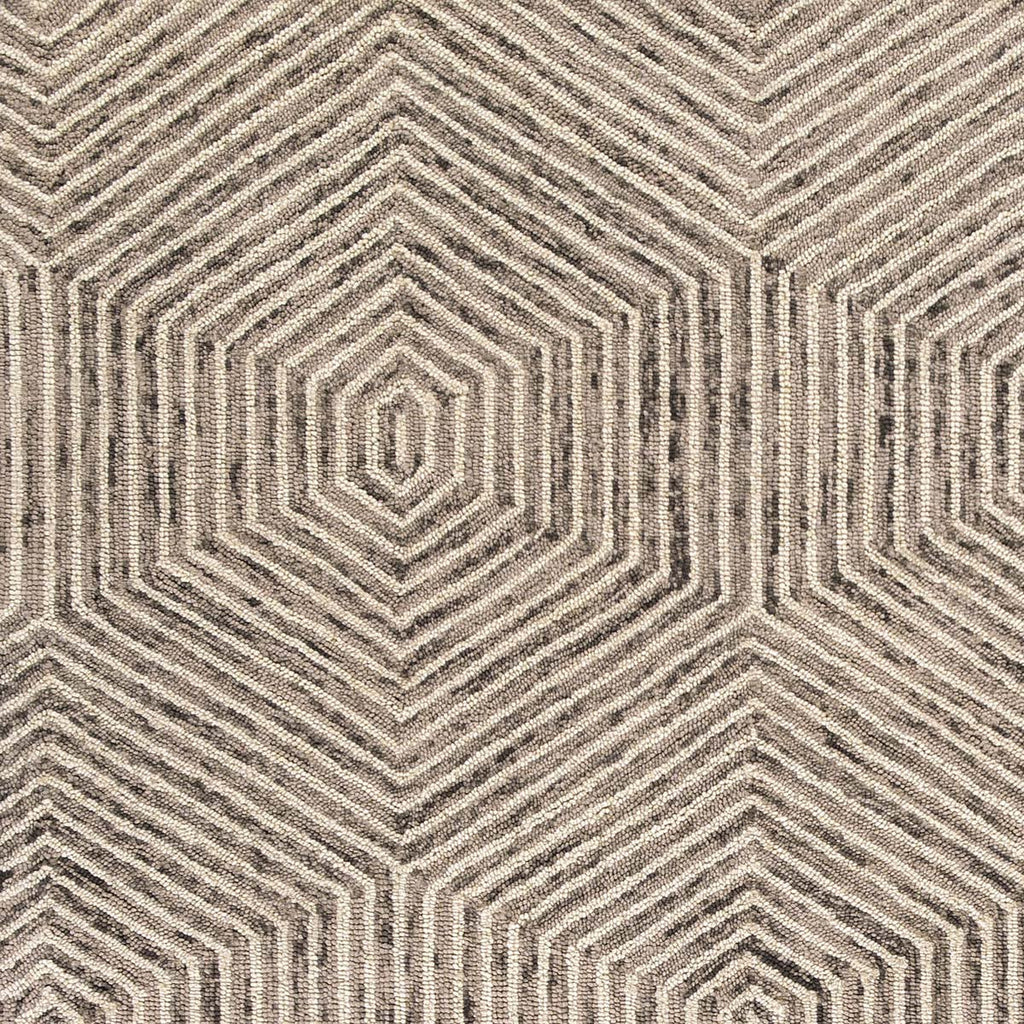 Hexagon Blur Rug - 8 x 10