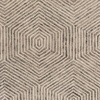 Hexagon Blur Rug - 8 x 10