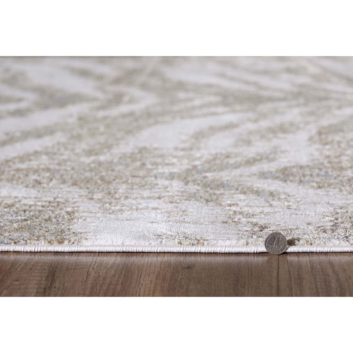 Shifting Silver Rug Collection