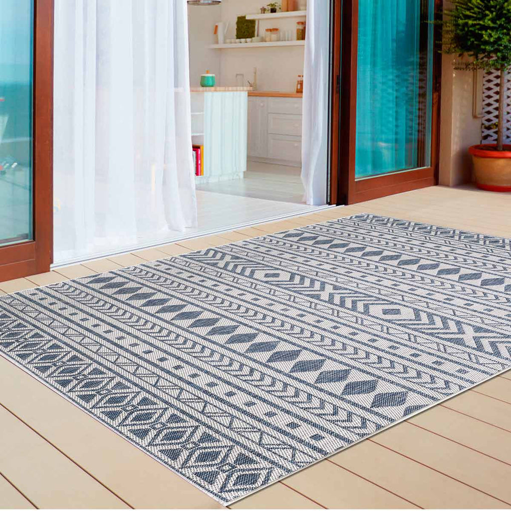 Blue Canyon Indoor/Outdoor Rug - 3 x 5