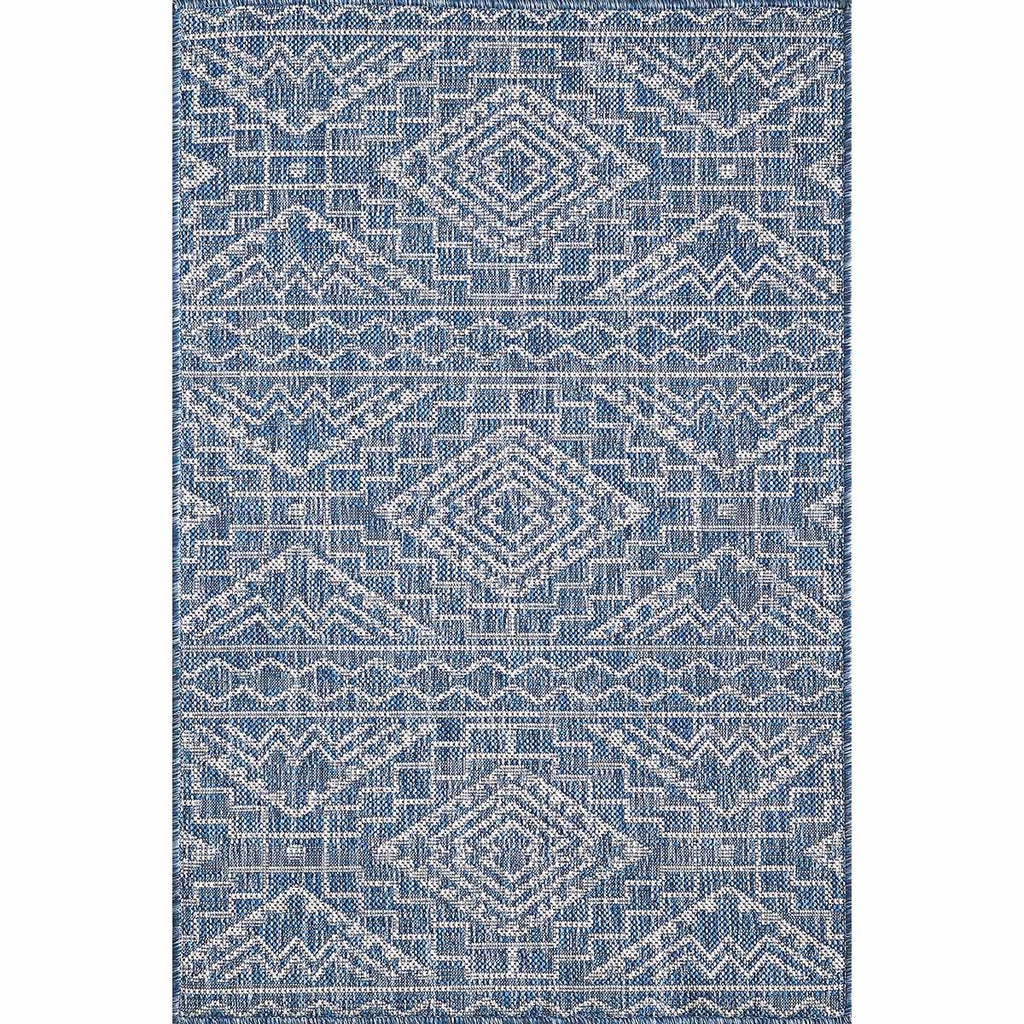 Chandler Blue Indoor/Outdoor Rug - 5 x 8 - OUT OF STOCK UNTIL 09/01/2026