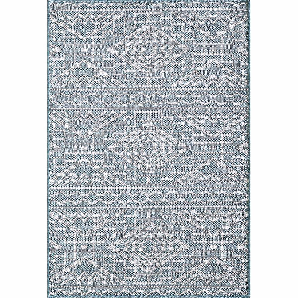 Chandler Aqua Indoor/Outdoor Rug - 3 x 5