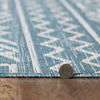 Chandler Aqua Indoor/Outdoor Rug - 8 x 11