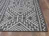 Chandler Black Indoor/Outdoor Rug - 5 x 8