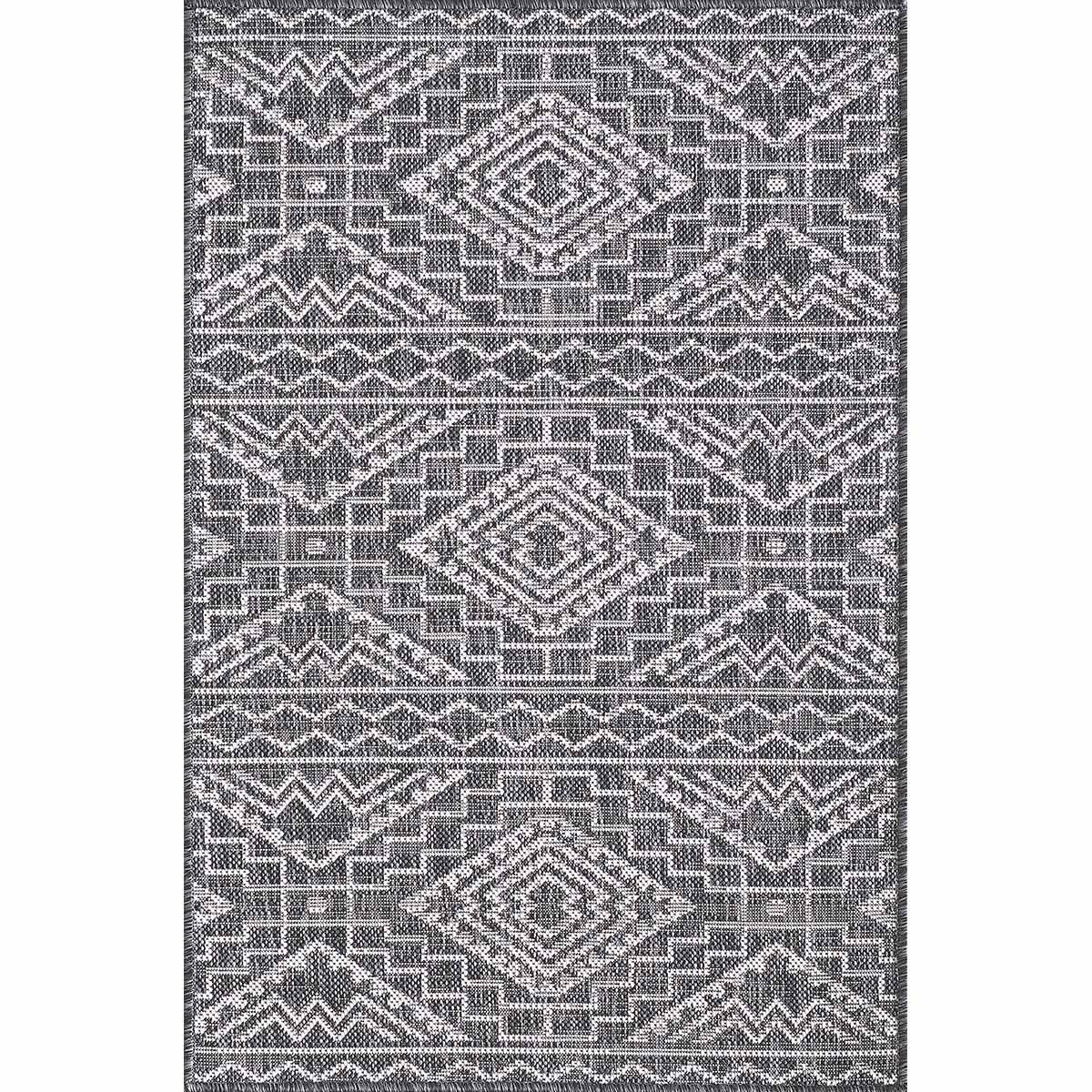 Chandler Black Indoor/Outdoor Rug - 8 x 11 - OUT OF STOCK UNTIL 10/20/2026