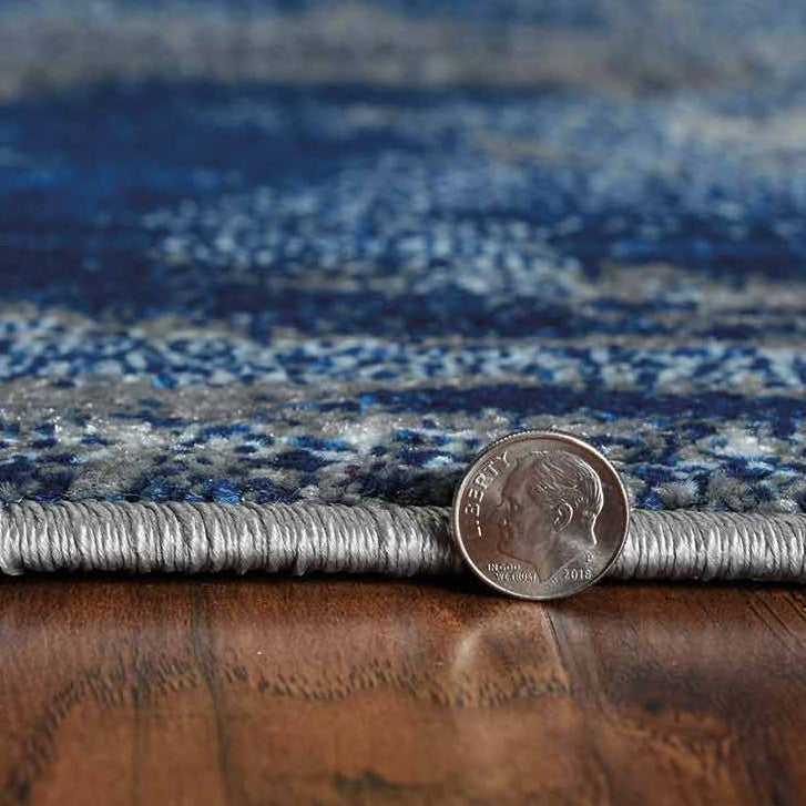 Weathered Denim Rug Collection