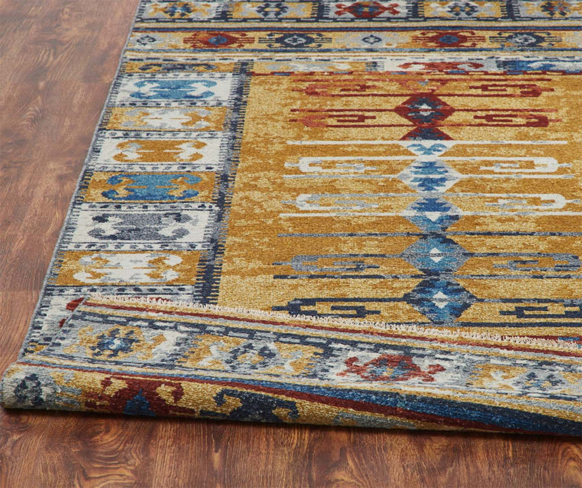 Saffron Skies Mosaic Rug Collection