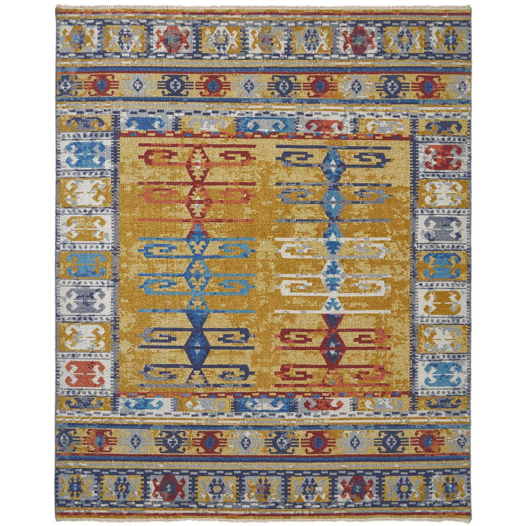 Saffron Skies Mosaic Rug - 2 x 3
