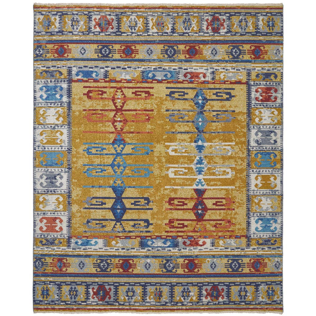 Saffron Skies Mosaic Rug Collection
