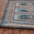 Turquoise Trails Rugs - 8 Ft. Round
