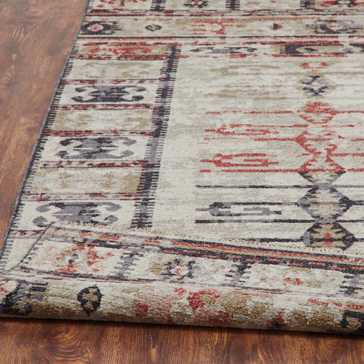 Rodeo Ridge Gray Rug Collection