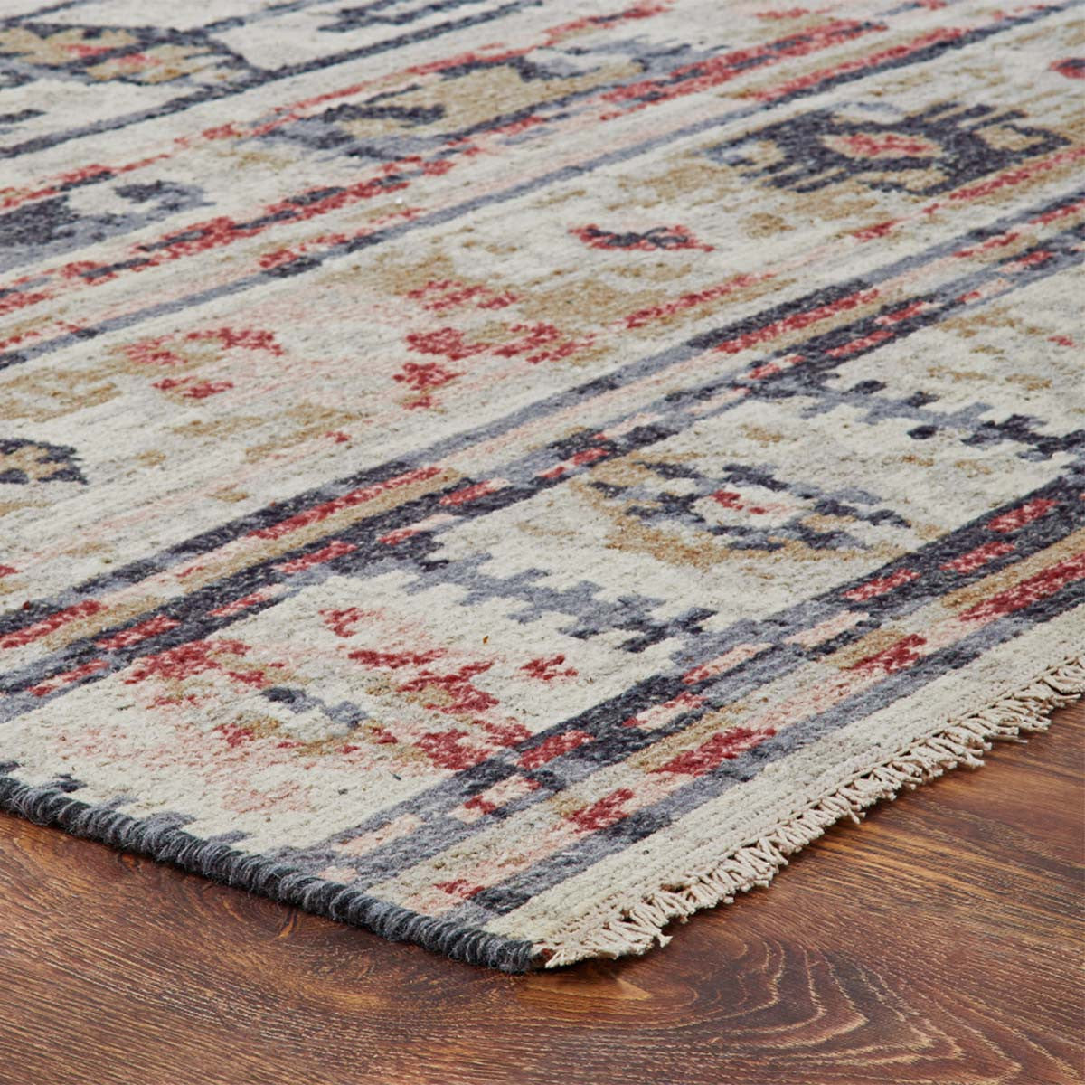 Rodeo Ridge Gray Rug Collection
