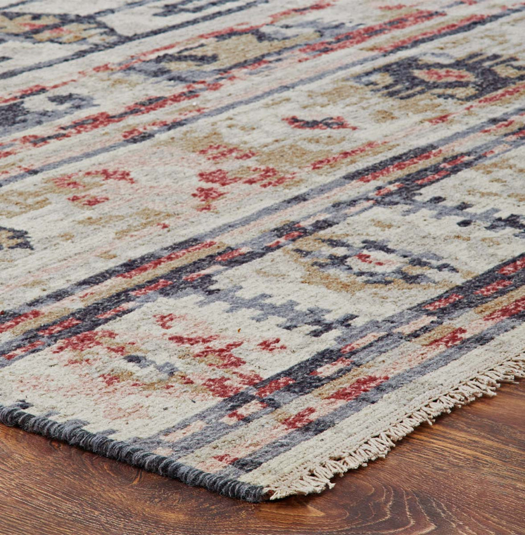 Rodeo Ridge Gray Rug - 8 Ft. Round
