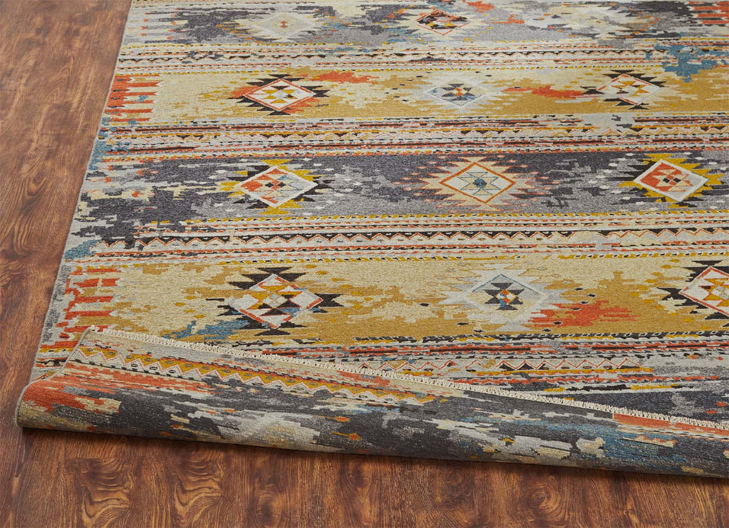 Sunset Rodeo Western Rug - 8 Ft. Round