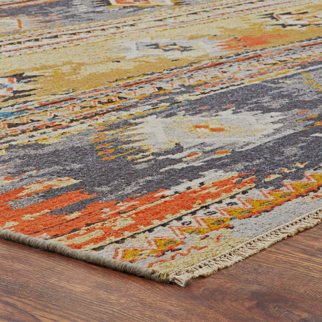 Sunset Rodeo Western Rug - 8 Ft. Round