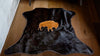 Buffalo Mini Black Cowhide Rug