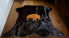 Buffalo Mini Black Cowhide Rug