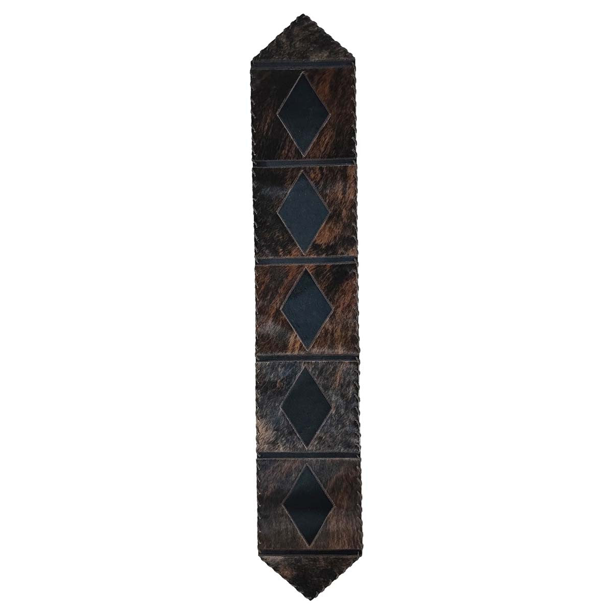 Lozenge Cowhide Table Runners