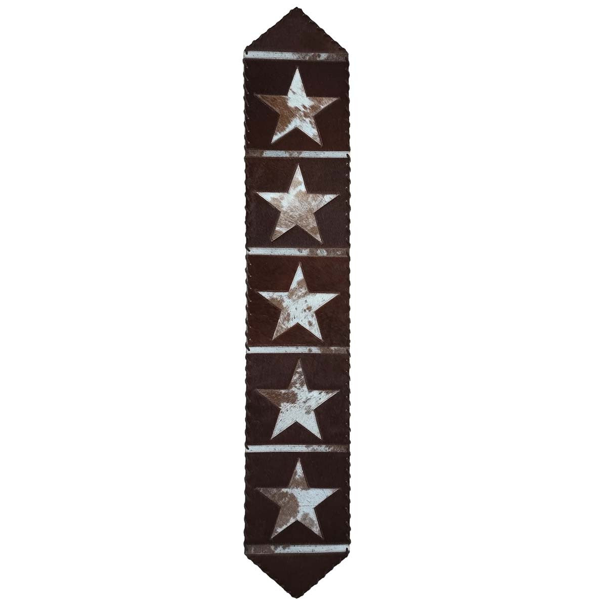 Starry Brown Cowhide Table Runners
