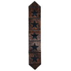 Texas Star Cowhide Table Runner - 120 Inch