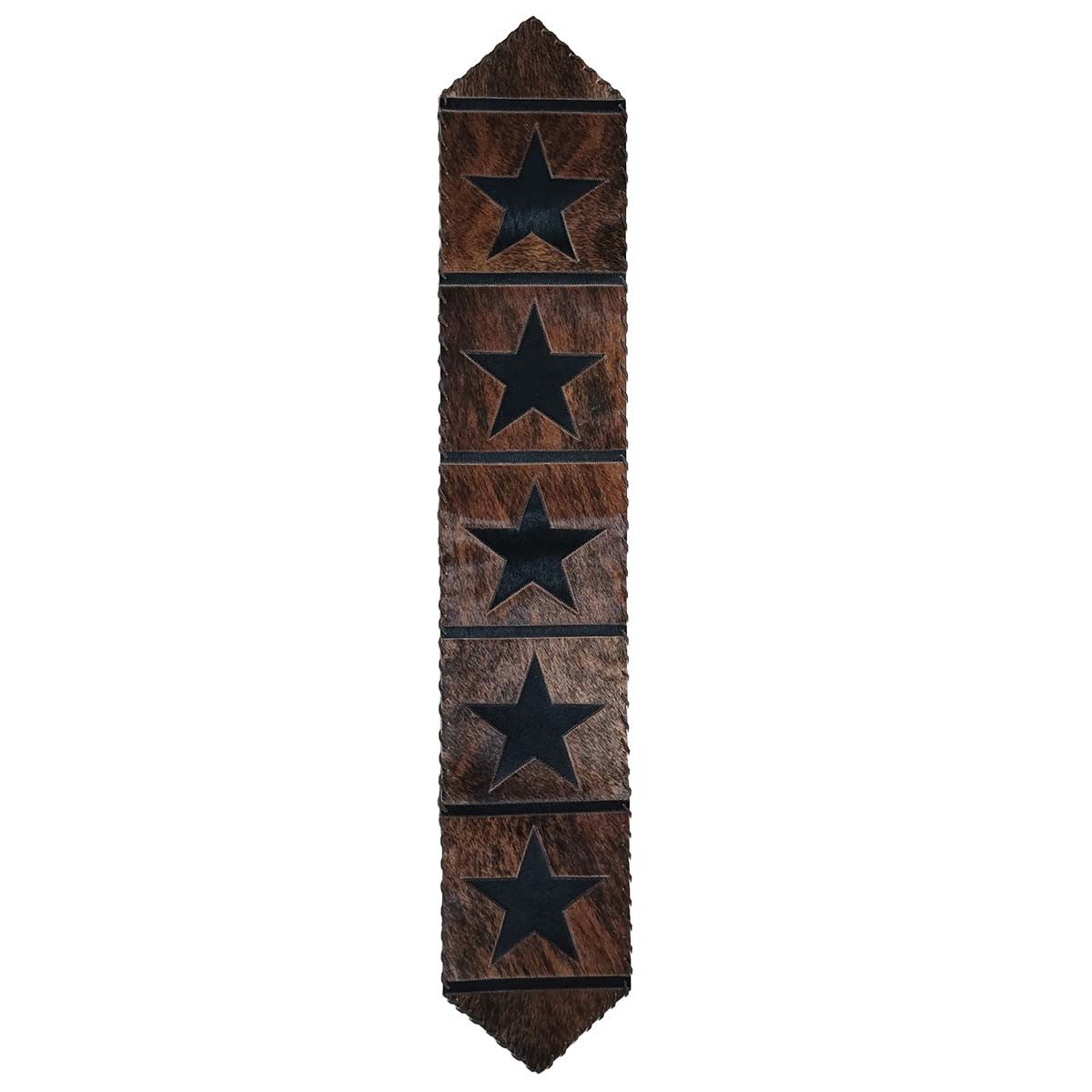 Texas Star Cowhide Table Runners