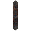 Fringed Texas Star Cowhide Table Runner - 120 Inch