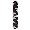 Roaming Bears Brown Leather Table Runner - 96 Inch
