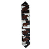 Roaming Bears Brown Leather Table Runner - 120 Inch