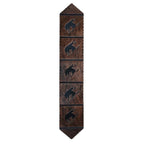 Rodeo Rider Leather Table Runner - 96 Inch