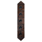 Rodeo Rider Leather Table Runner - 120 Inch