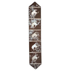 Light Wild Rider Cowhide Table Runner - 120 Inch