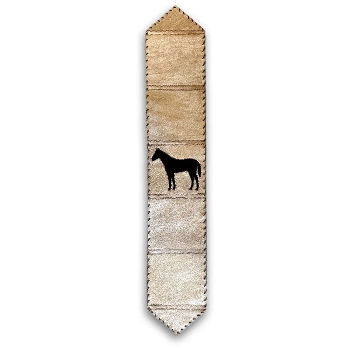Midnight Horse Leather Table Runners