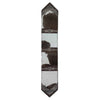 Dutch Brown Panel Gator Embossed Table Runner - 120 Inch