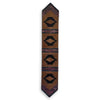 Harmony Cowhide & Red Faux Gator Table Runner - 96 Inch