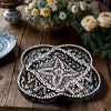 Patagonia Talavera Appetizer Plate - Black & White