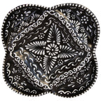 Patagonia Talavera Appetizer Plate - Black & White