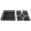 Talavera Nights Black & White Serving Platter (6 pcs)