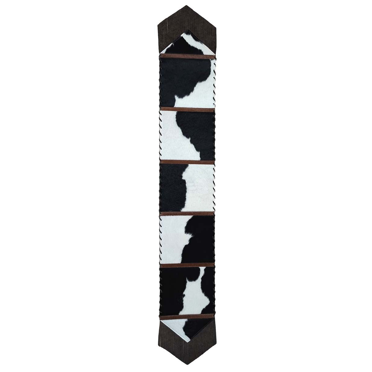 Fringed Holstein Leather Table Runners