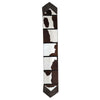 Fringed Ayrshire Cowhide Table Runner - 96 Inch