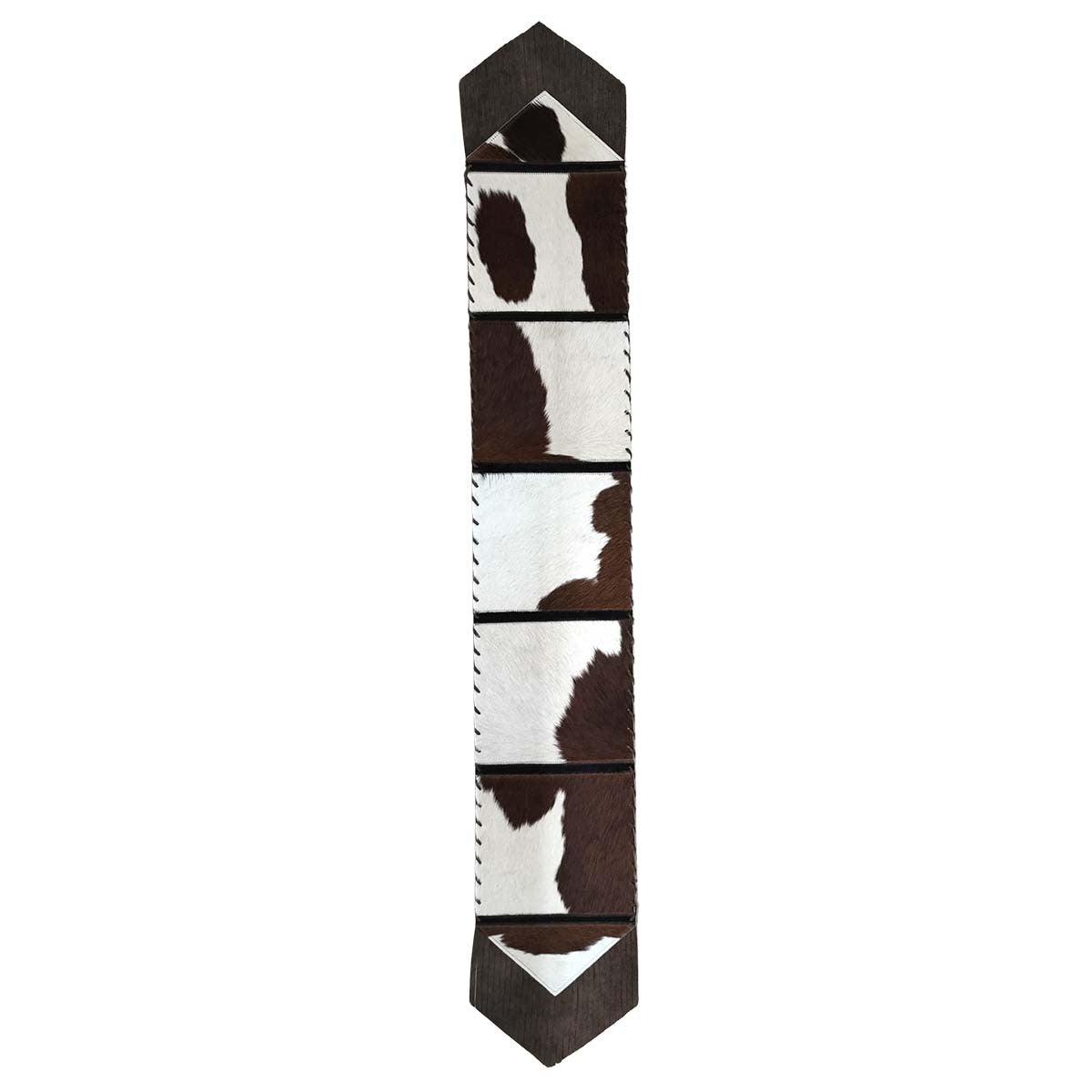 Fringed Ayrshire Cowhide Table Runners