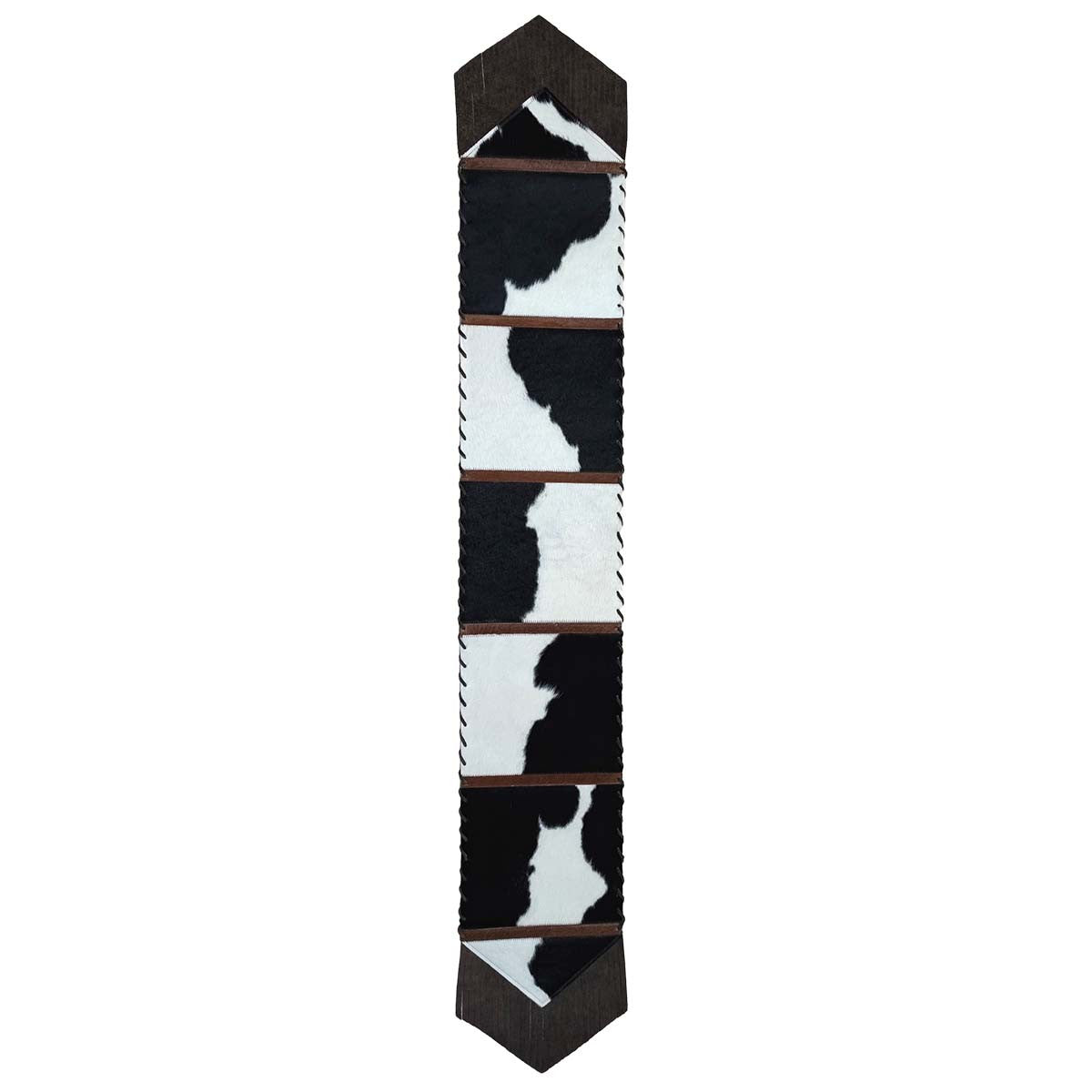 Fringed Holstein Leather Table Runners