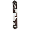 Fringed Ayrshire Cowhide Table Runner - 120 Inch