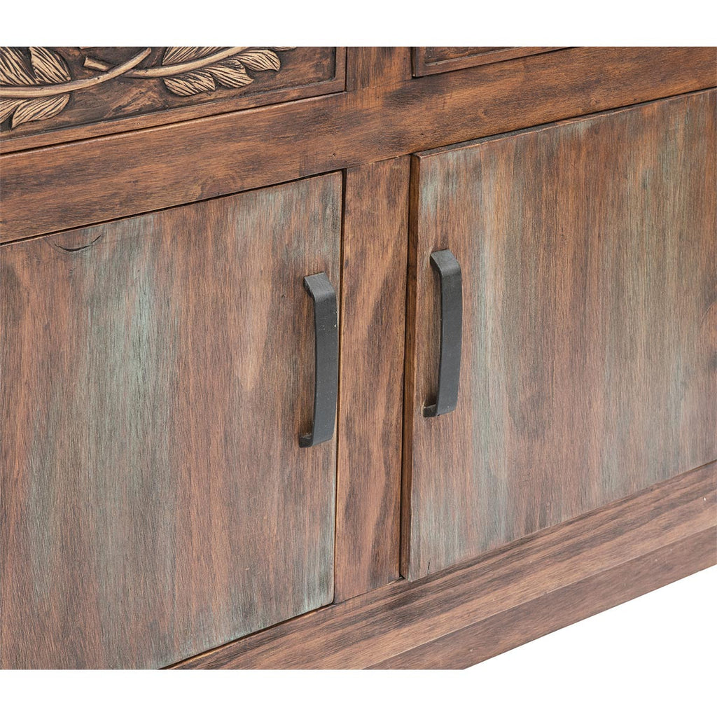 Canyon Crest Carved Buffet / Console Table