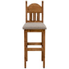 Saloon Honey Cushioned Barstool